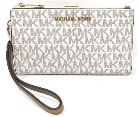 michael kors jet set travel large smartphone wristlet uk|mk double zip wristlet.